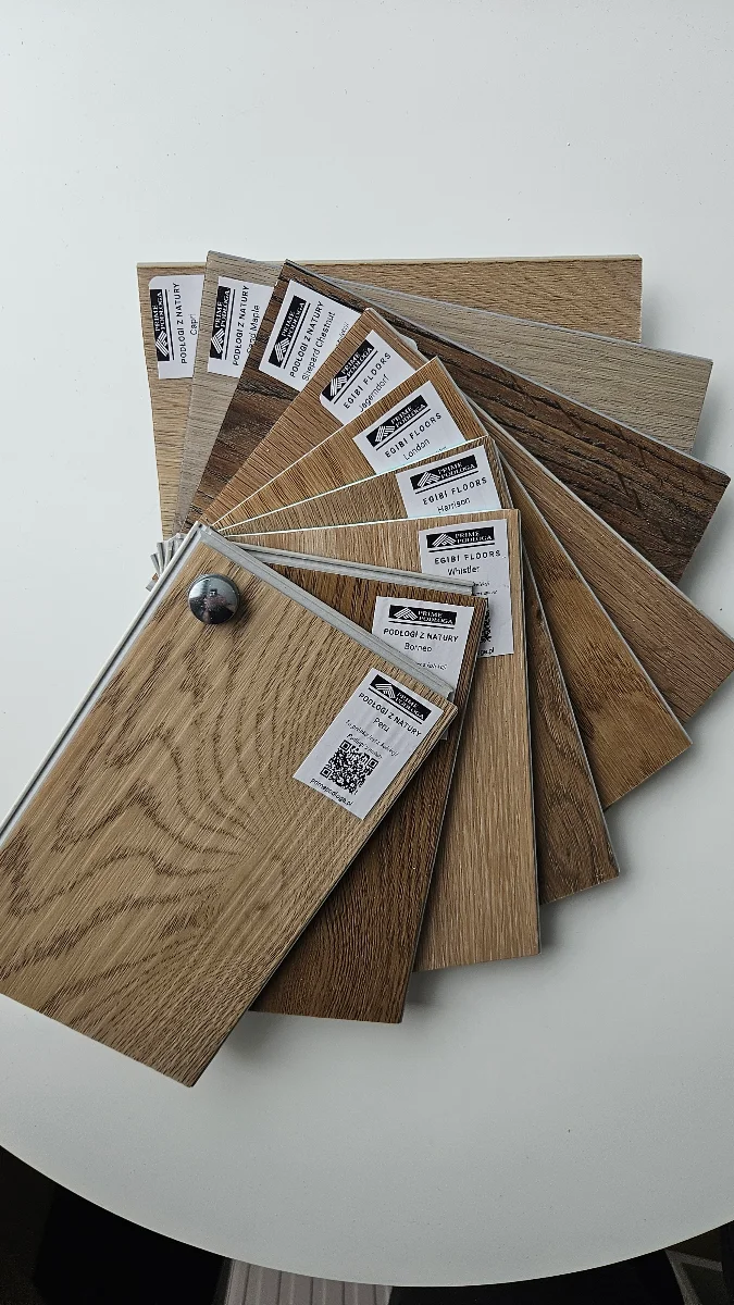 próbki podłogi z natury panele winylowe