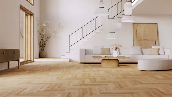 VinCore Herringbone+ Lille - panele winylowe SPC 6 mm