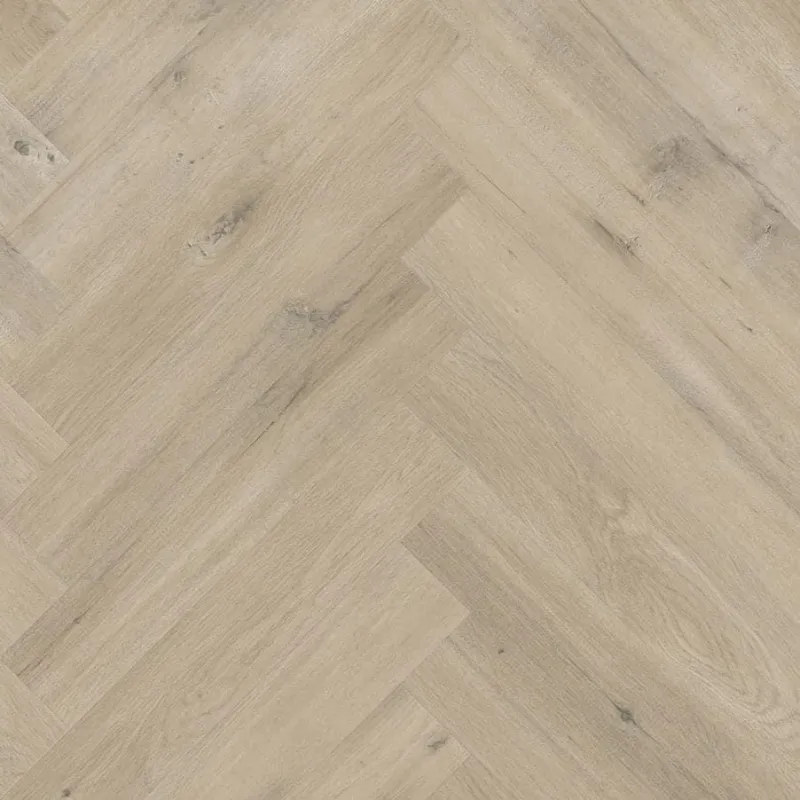 Sand Maple Podłogi z Natury— Jodełka — SPC na klik 5 mm