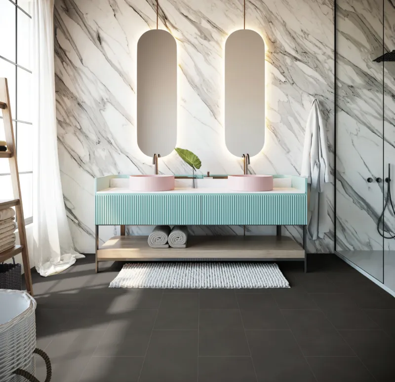 Concrete Crush Charcoal 99
