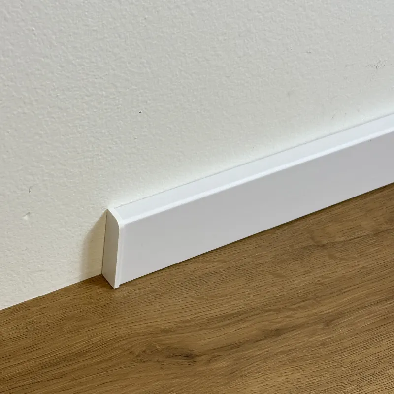 Listwa przypodłogowa 2m Biała SPC RIGID Egibi Floors