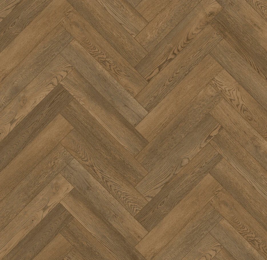 Borneo mini jodełka SPC – ciemny dekor dębowy