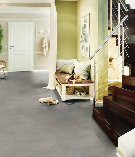 Project Floors floors@work TR 990 beton szarobeżowy płytka 60×60 klejona LVT 0,55 mm