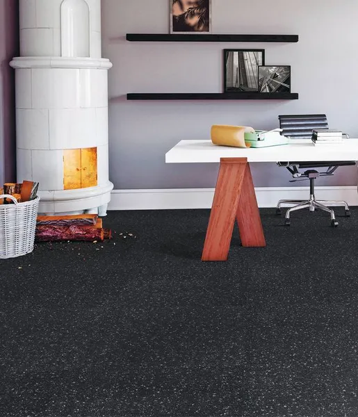 Project Floors floors@work ST 956 lastryko czarne płytka 60×60 klejona LVT 0,55 mm