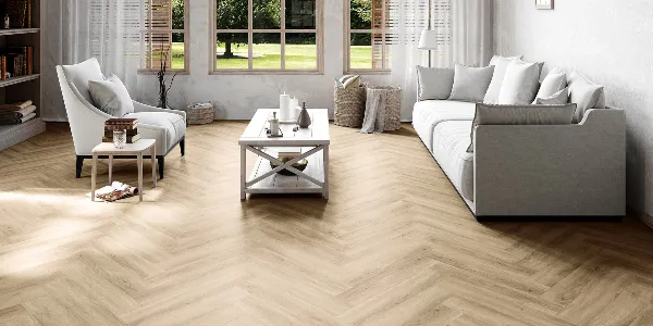Invictus Champagne 31 - Divine Oak - Herringbone Click 6mm