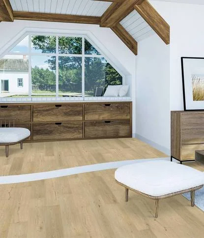 Project Floors floors@work PW 1380 dąb jasny naturalny deska klejona LVT 0,55 mm