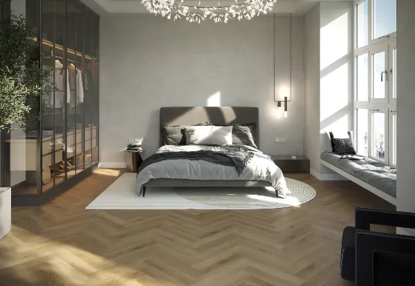 Panele winylowe VinylTechLab Pena GD Royal Castle - jodełka klejona SPC 2,5 mm