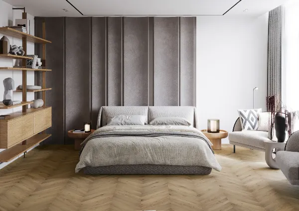 Panele winylowe VinylTechLab Windsor GD Chevron - jodełka francuska klejona SPC 2,5 mm