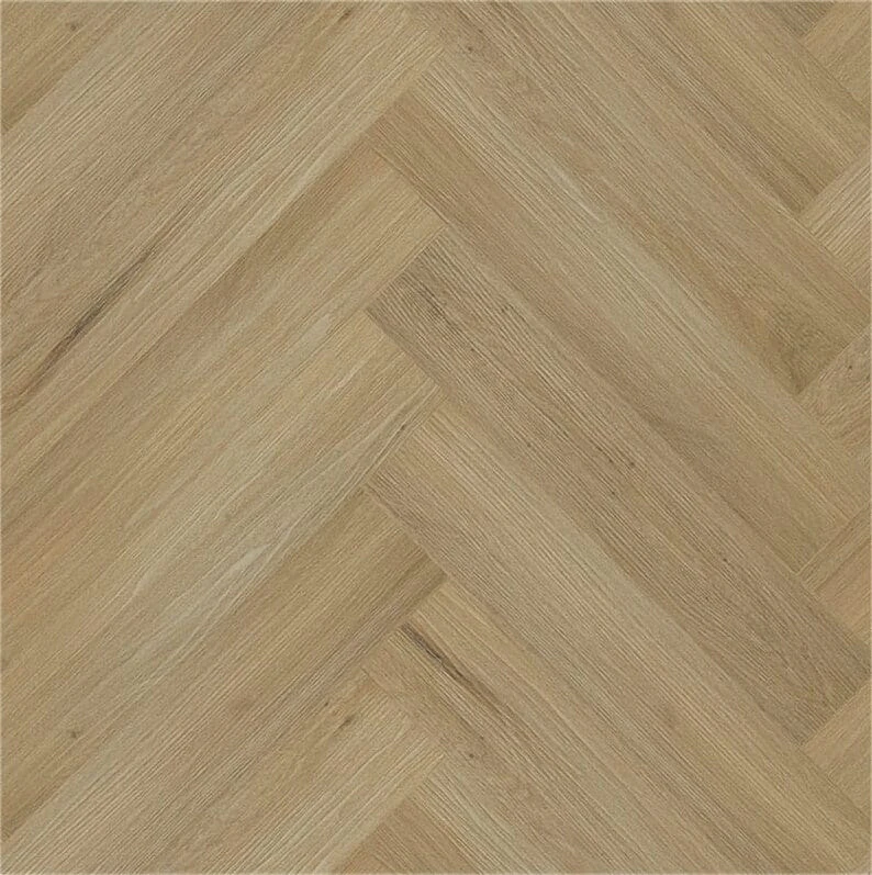 Jagerndorf Egibi Floors Dąb naturalny — Jodełka — SPC na klik 5 mm