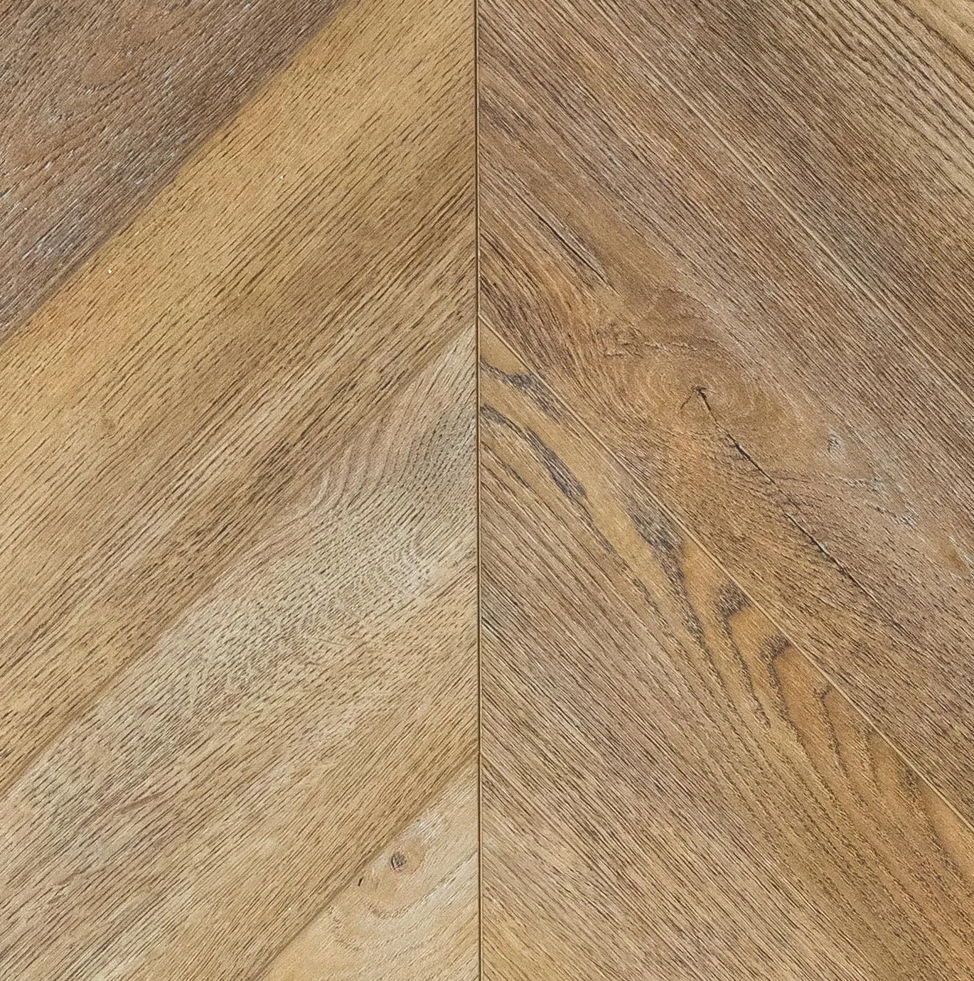 Korfu — Jodełka Francuska Chevron SPC 6 mm — dekor głębokiego dębu