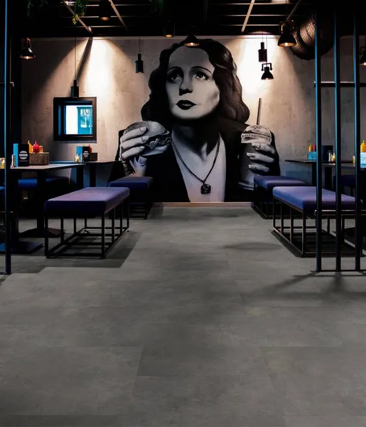 Project Floors floors@home TR 991 beton grafitowy płytka 60×60 klejona LVT 0,30 mm