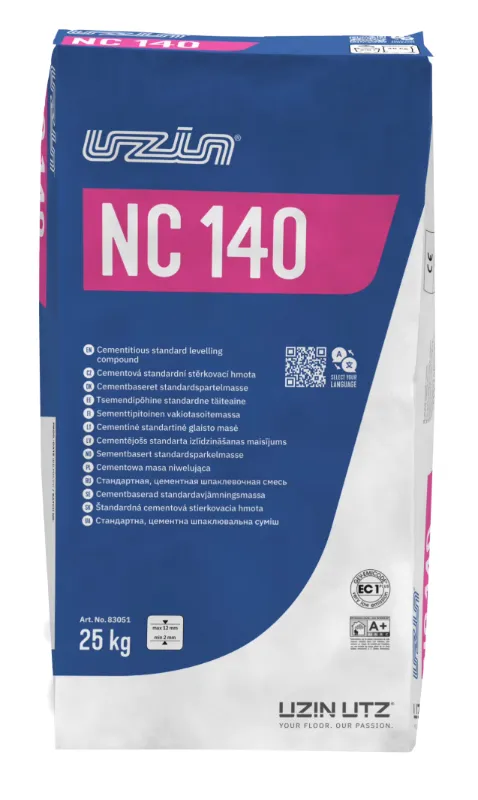 UZIN NC 140 ekonomiczna masa niwelująca cementowa 2–12 mm 25 kg