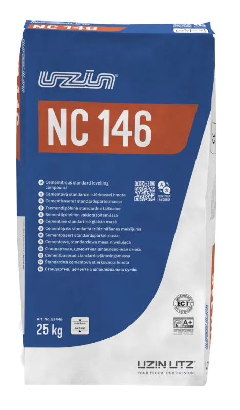 UZIN NC 146 standardowa obiektowa masa wygładzająca cementowa do 8 mm 25 kg