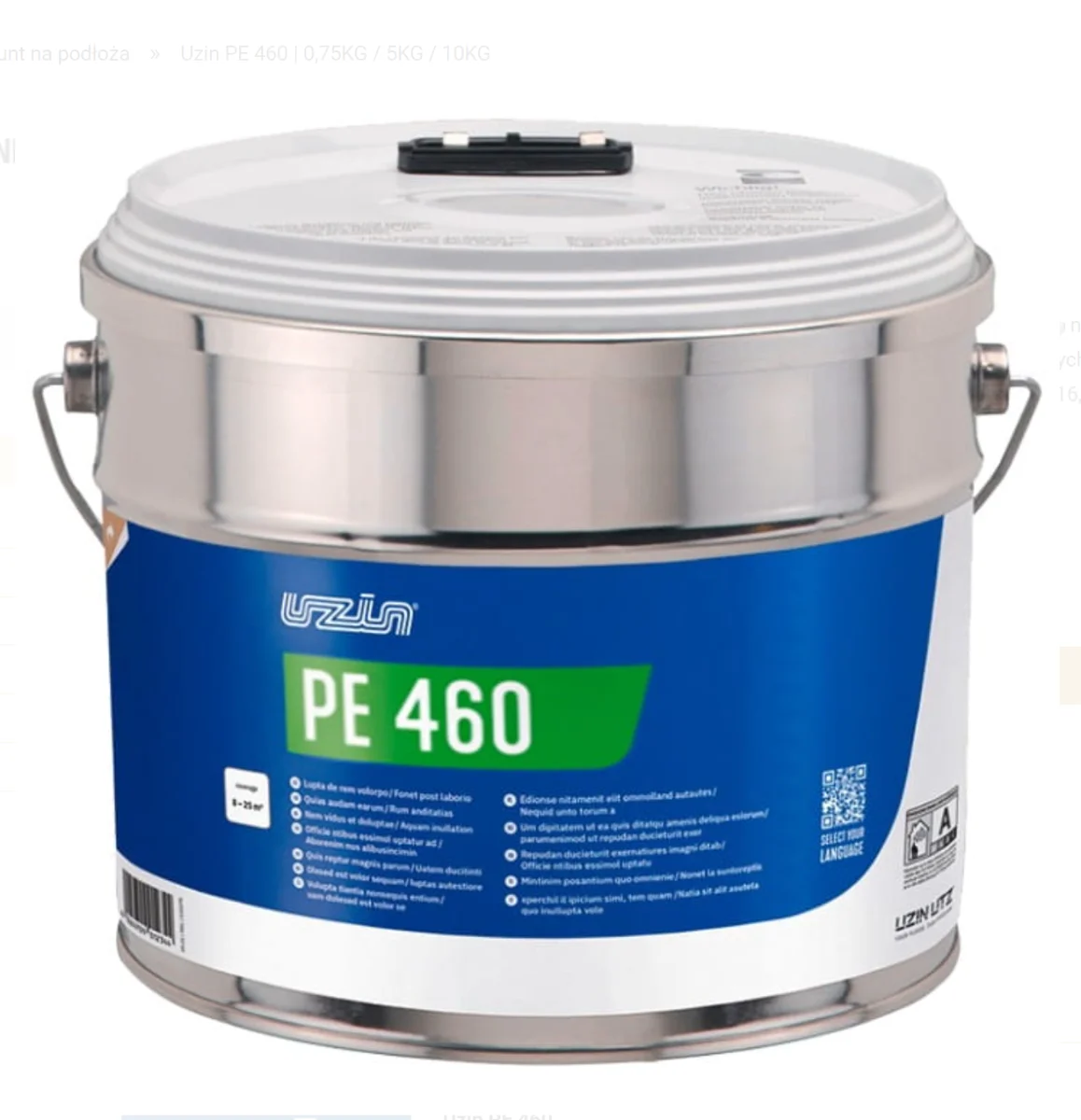 UZIN PE 460 epoksydowa bariera przeciwwilgociowa pod masy samopoziomujace i LVT 5 kg